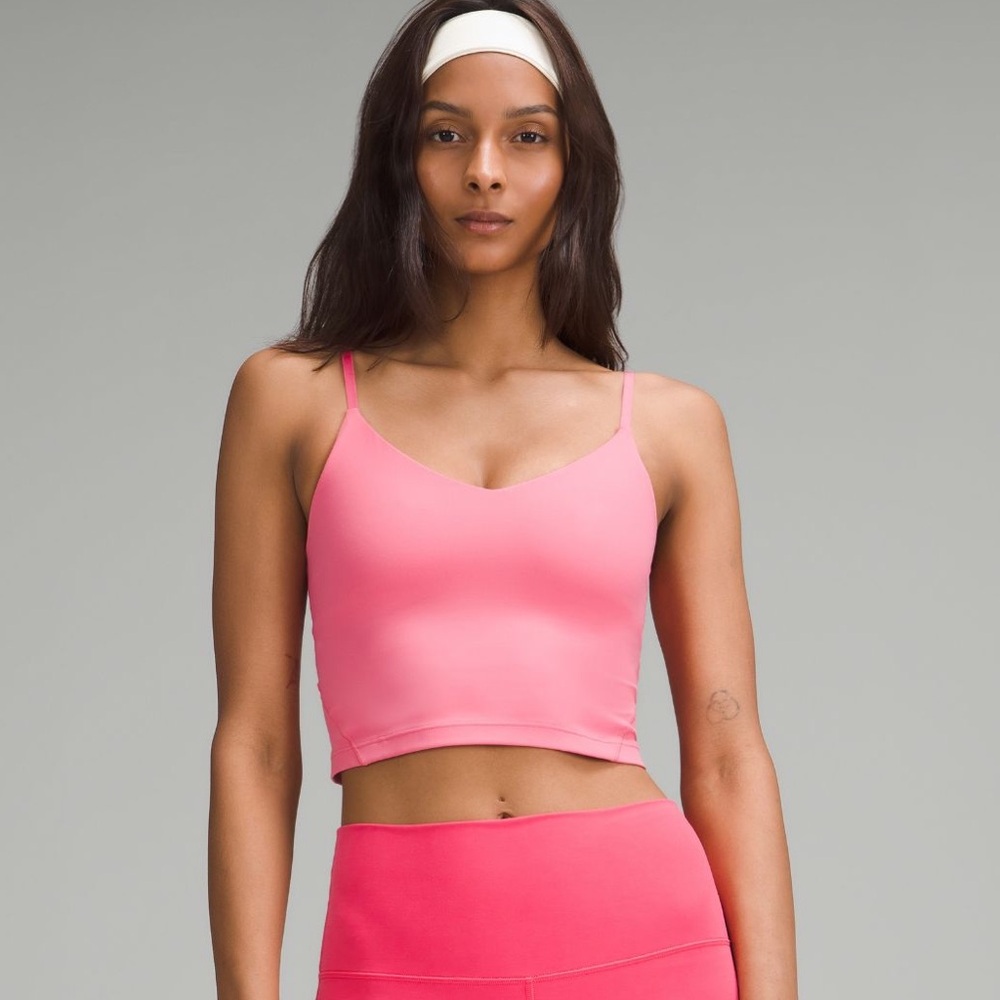 LULULEMON ALIGN CROPPED CAMI TANK TOP